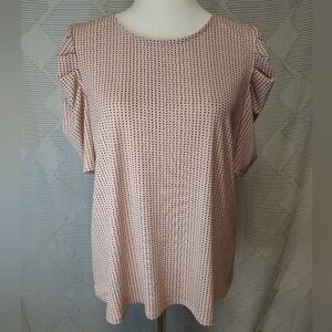 Adrianna Papell Pink Top size M